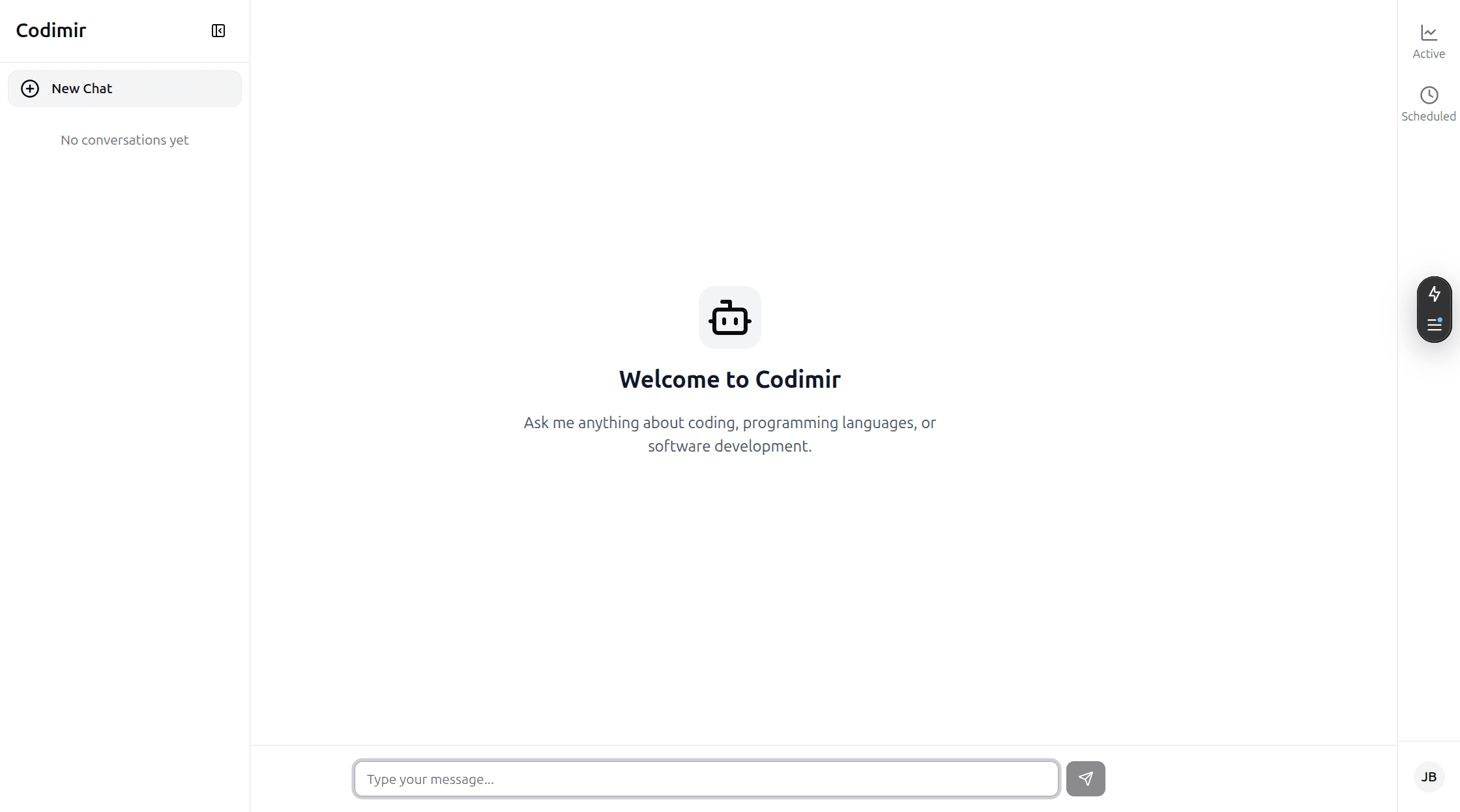 Codimir - Agent Chat App